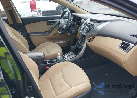 2013 Hyundai Elantra Gls from USA, damaged, VIN 5NPDH4AE9DH378077